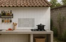 Cantik & Fungsional, 7 Model Dapur Kotor Belakang Rumah yang Bikin Betah Masak