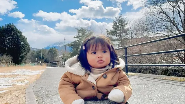 Perayaan ultah pertama dek cunda. (credit:instagram.com/bellabonita_r.a)