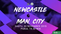 Premier League - Newcastle United Vs Manchester City (Bola.com/Adreanus Titus)