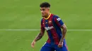 1. Philippe Coutinho (145 juta euro) - Philippe Coutinho menjadi pembelian termahal Barcelona sampai saat ini. Pemain asal Brasil ini dilabukan Barcelona dari Liverpool pada tahun 2018 dengan transfer mencapai 145 juta euro. (AFP/Josep Lago)