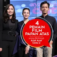 4 Pemain Film Papan Atas yang Bintangi Ayat Ayat Cinta 2 (Foto: Adrian Putra, DI: Nurman Abdul Hakim/Bintang.com)