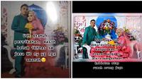 Viral Pengantin Pakai Baju Resepsi Tak Senada Ini Bikin Nyesek (sumber: TikTok/@arfyanti1)