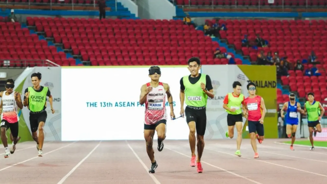 Indonesia Bawa Pulang 135 Emas dan Duduki Peringkat Kedua di ASEAN Para Games 2025 Thailand