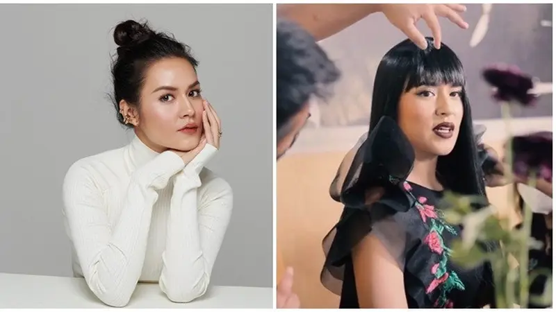 Biasa Natural, Ini 7 Potret Raisa dengan Makeup Tebal yang Curi Perhatian