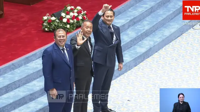 Sidang Paripurna DPR resmi menyepakati Thomas Djiwandono untuk menjadi Deputi Gubernur Bank Indonesia (BI), Selasa (27/1/2026). (Foto: Liputan6.com/Arief RH)