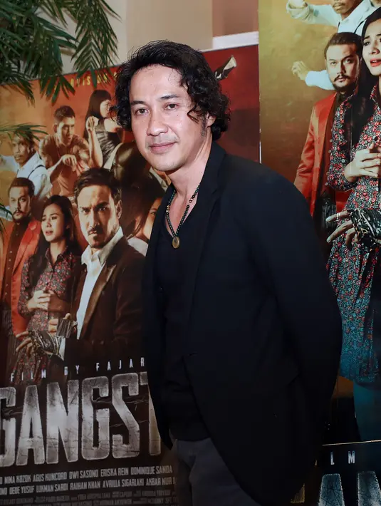 Pria berusia 43 tahun ini mengakui bahwa film ‘Gangster’ sarat akan pesan moral, terutama bagi pria karena mengangkat masalah tentang komitmen laki-laki. (Wimbarsana/Bintang.com)