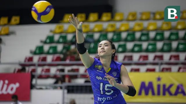 Foto: Pesona Yolla Yuliana di PLN Mobile Proliga 2022, Tak Luntur Ditelan Masa