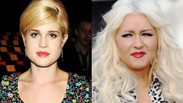 Kelly Osbourne dan Christina Aguilera