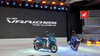 Honda Vario 125 terbaru resmi meluncur di Indonesia. (Liputan6.com/Arief Aszhari)