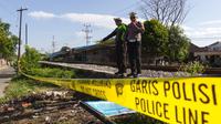 lokasi kecelakaan anak kapolres solok (Liputan6.com/Antara).