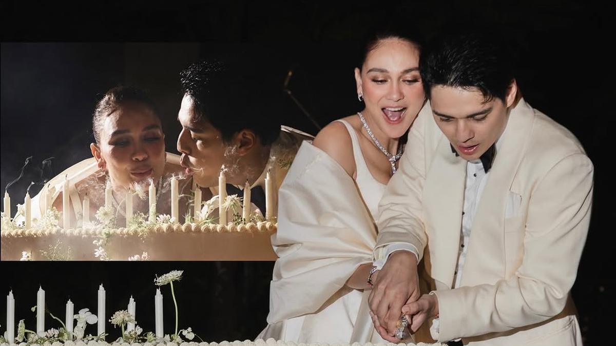 7 Inspirasi Model Kue Pernikahan Simpel Tapi Elegan, Punya Luna Maya Jadi Sorotan