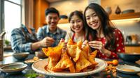 resep pangsit goreng ©Ilustrasi dibuat AI