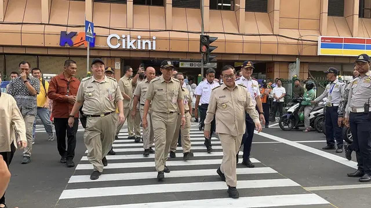 Pramono Umumkan Aturan Baru: Ojol hingga Taksi Dilarang Berhenti di Pelican Crossing Cikini