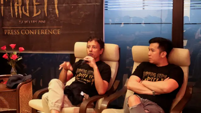 Presconfrence film Kampung Siluman Pulo Majeti.