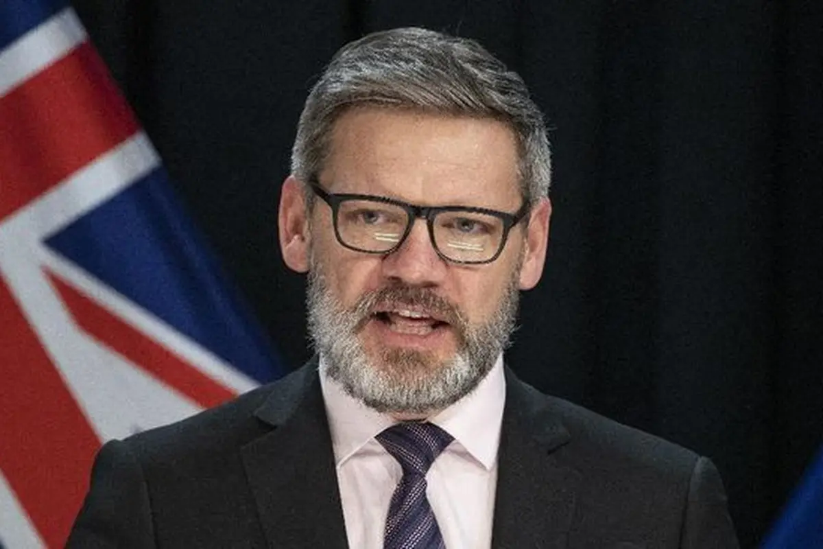 Menteri Imigrasi Selandia Baru Iain Francis Lees-Galloway. (AP/Mark Mitchell)