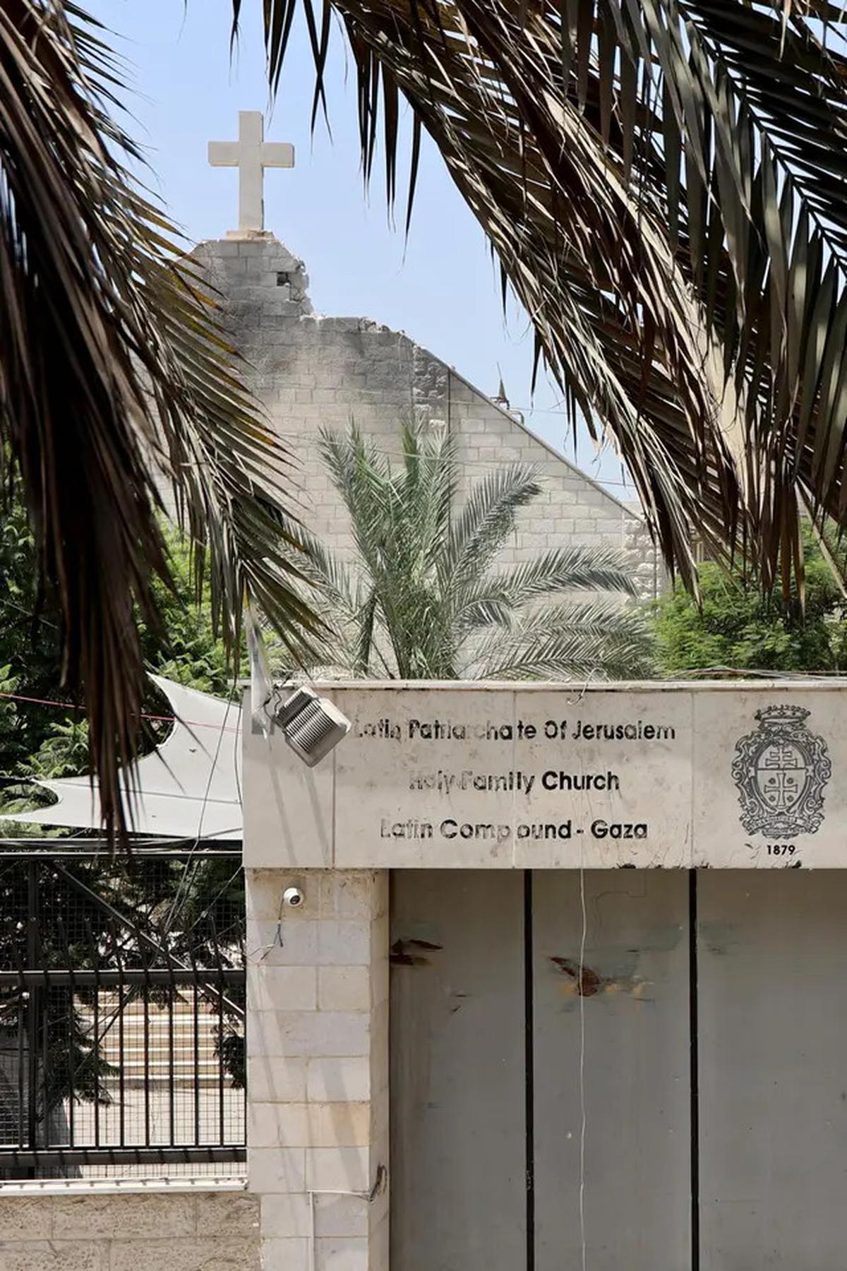 Potret Kerusakan Gereja Katolik Terakhir di Gaza Pasca-Serangan Israel