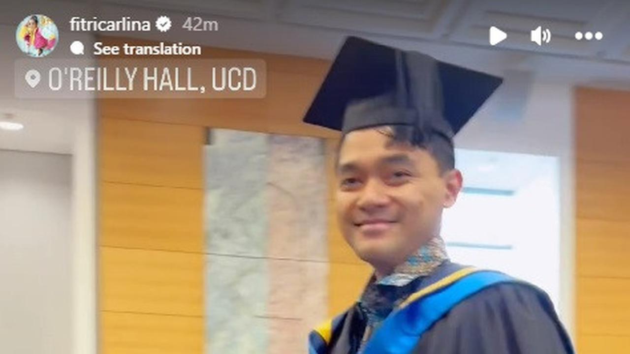 Jurusan Kuliahnya Langka, 10 Foto Wisuda S2 Beryl Anak Nini Carlina di Irlandia