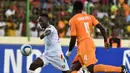 Gelandang Guinea, Naby Keita masuk dalam jajaran top scorer zona Afrika. Keita mengoleksi empat gol sepanjang laga kualifikasi Piala Dunia 2018 zona Afrika. (AFP/Issouf Sanogo)