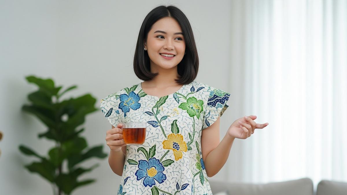 8 Model Daster Batik Terbaru 2025, Tampil Cantik Elegan Meski di Rumah