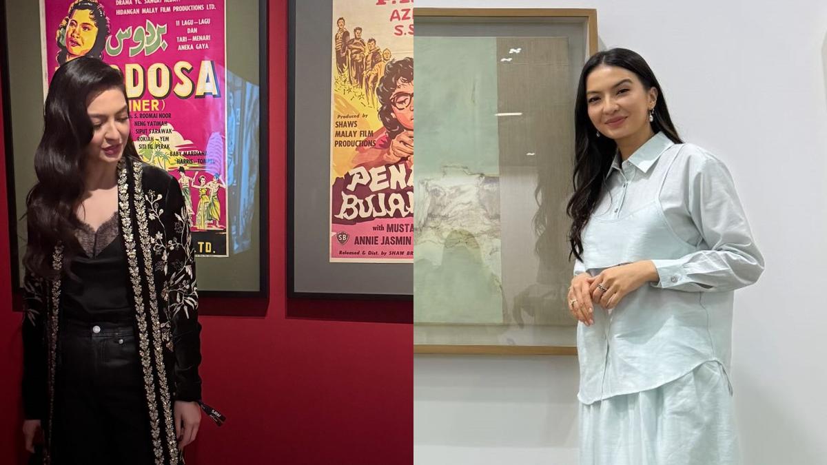 6 OOTD Kece Raline Shah Kunjungi Pameran Seni di Singapura, Kenakan Kebaya hingga Outfit Polos