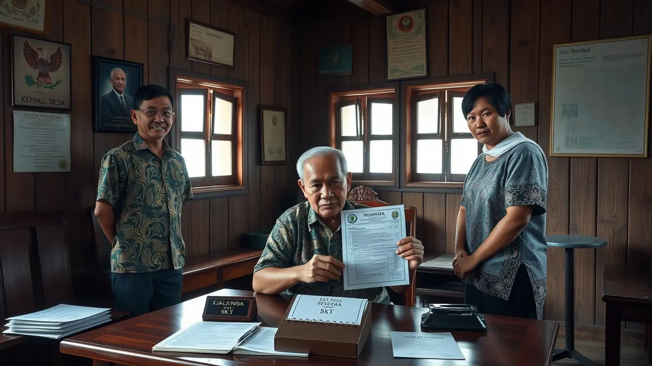 skt tanah adalah