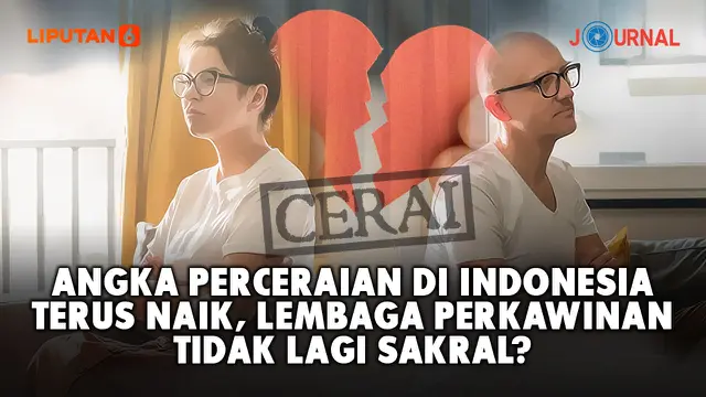 Angka Perceraian di Indonesia Terus Naik, Lembaga Perkawinan Tidak Lagi Sakral? (Liputan6.com/Abdillah)
