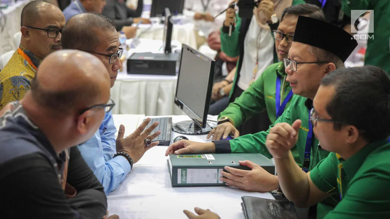 PPP Kubu Romi Serahkan Berkas Pendaftaran Peserta Pemilu 2019