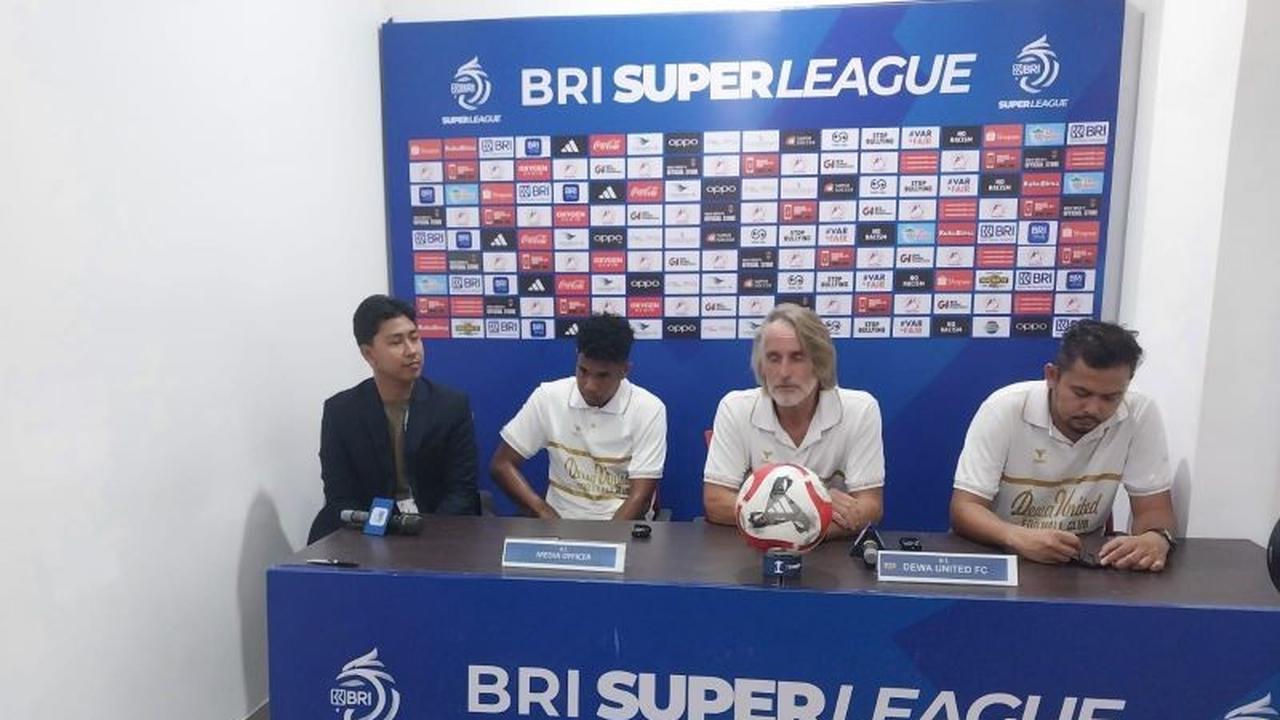 Pelatih Dewa United Pastikan Skuad Bugar Jelang Laga Krusial Kontra Malut United