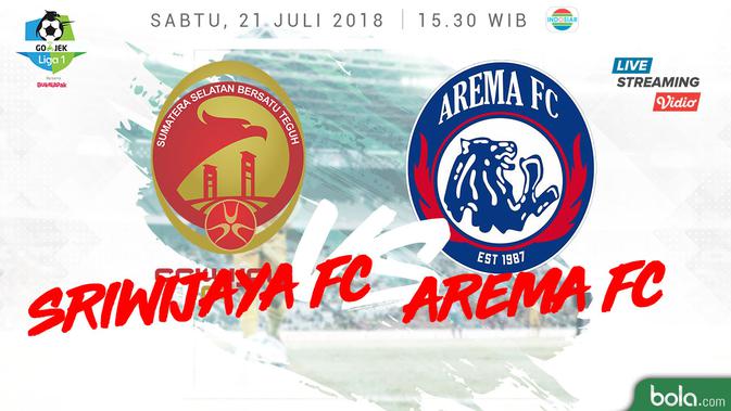 Liga 1 2018 Sriwijaya FC Vs Arema FC (Bola.com/Adreanus Titus)