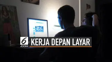 Kerja Seharian Depan Layar, Lakukan Tips Ini