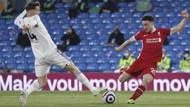 Liverpool Bermain Imbang Lawan Leeds United