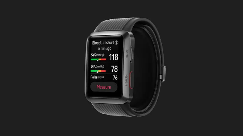 Smartwatch dengan fitur blood pressure store