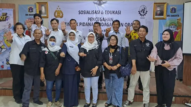 Serikat Buruh Migran Indonesia (SBMI) bekerja sama dengan Polri dan SMK Negeri 36 Jakarta Utara menggelar sosialisasi dan edukasi tentang resiko serta bahaya Tindak Pidana Perdagangan Orang (TPPO) di kalangan pelajar pada lembaga-lembaga pendidikan (Istim
