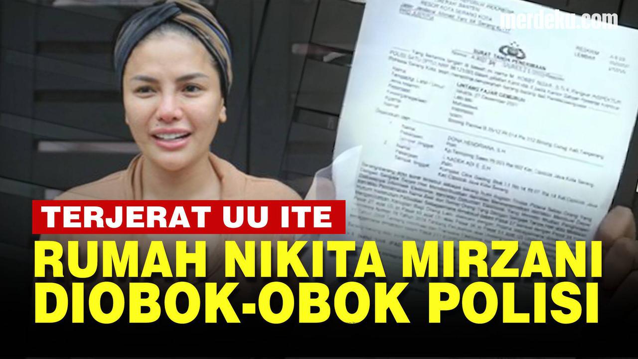 VIDEO: Duduk Perkara Nikita Mirzani Terjerat UU ITE, Rumahnya Sampai Digeledah Polisi