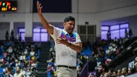 Pelatih&nbsp;Hangtuah Jakarta,&nbsp;Wahyu Widayat Jati, atau yang biasa disapa coach Cacing. (dok. Hangtuah Jakarta)