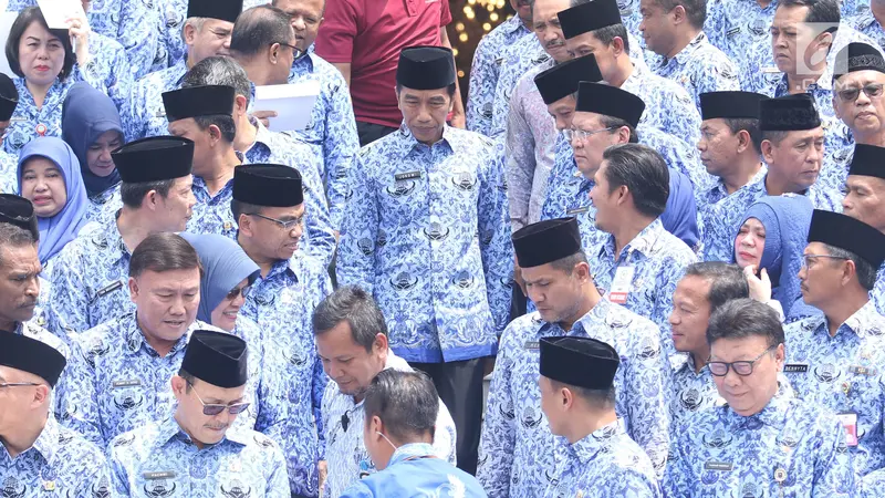 Jokowi Buka Rakernas Korpri