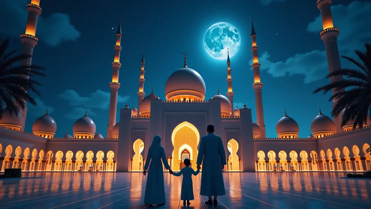 Ilustrasi menghidupkan malam Nisfu Sya'ban