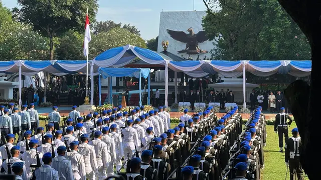 Presiden Prabowo Subianto memimpin momen Upacara Peringatan Hari Kesaktian Pancasila Tahun 2025 di Monumen Pancasila Sakti, Jalan Raya Pondok Gede, Lubang Buaya, Jakarta Timur, Rabu (1/10) (Istimewa)
