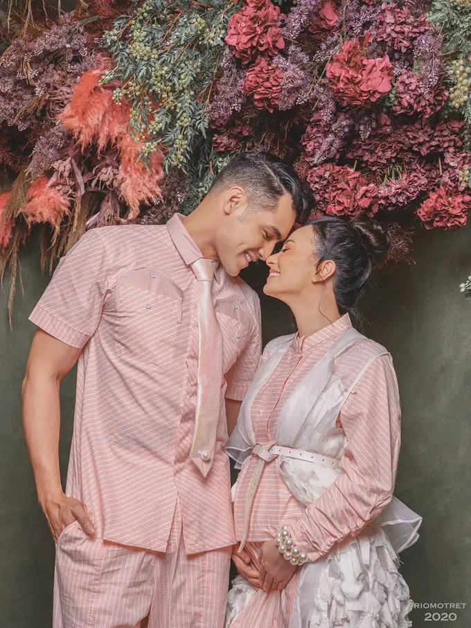 Asmirandah dan Jonas Rivanno. (Foto: Rio Motret dari Instagram @asmirandah89)