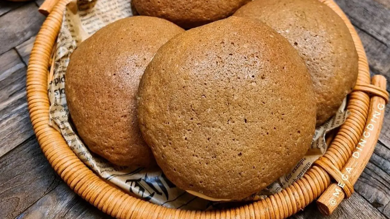 Empat biji roti O ala rumahan