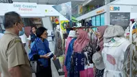 PT Angkasa Pura II menggandeng UMKM dalam pameran di Terminal 3 Bandara Internasional Soekarno Hatta.