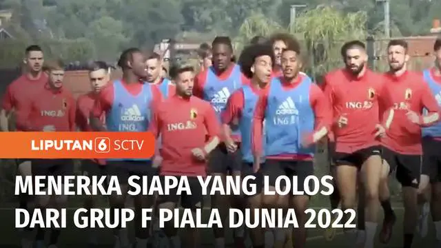 Sebanyak 32 peserta Piala Dunia 2022, sudah terbagi ke dalam delapan grup. Salah satu yang ditunggu penampilannya, adalah Grup F. Bukan tanpa alasan, karena grup ini dihuni para Tim Kuda Hitam, yakni Kroasia, Belgia, Kanada, dan Maroko.