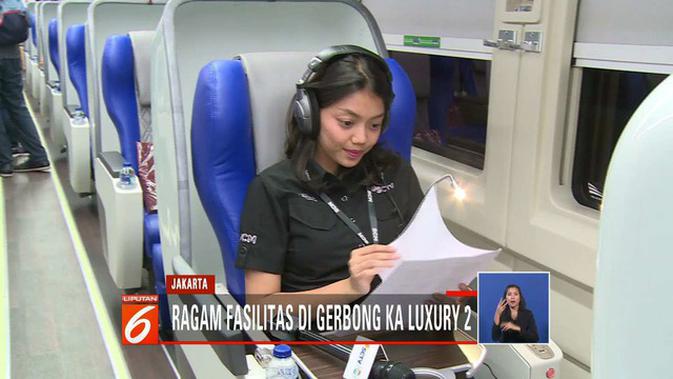Ini Fasilitas Kereta Mewah Baru yang Diluncurkan PT KAI 