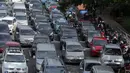 Castrol Magnatec Stop-Start Index 2014 menempatkan Jakarta sebagai kota dengan lalu lintas terburuk berdasarkan jumlah berhenti-jalan (stop-start) setiap mobil dalam setahun, Kamis (5/2/2015). (Liputan6.com/Faizal Fanani)