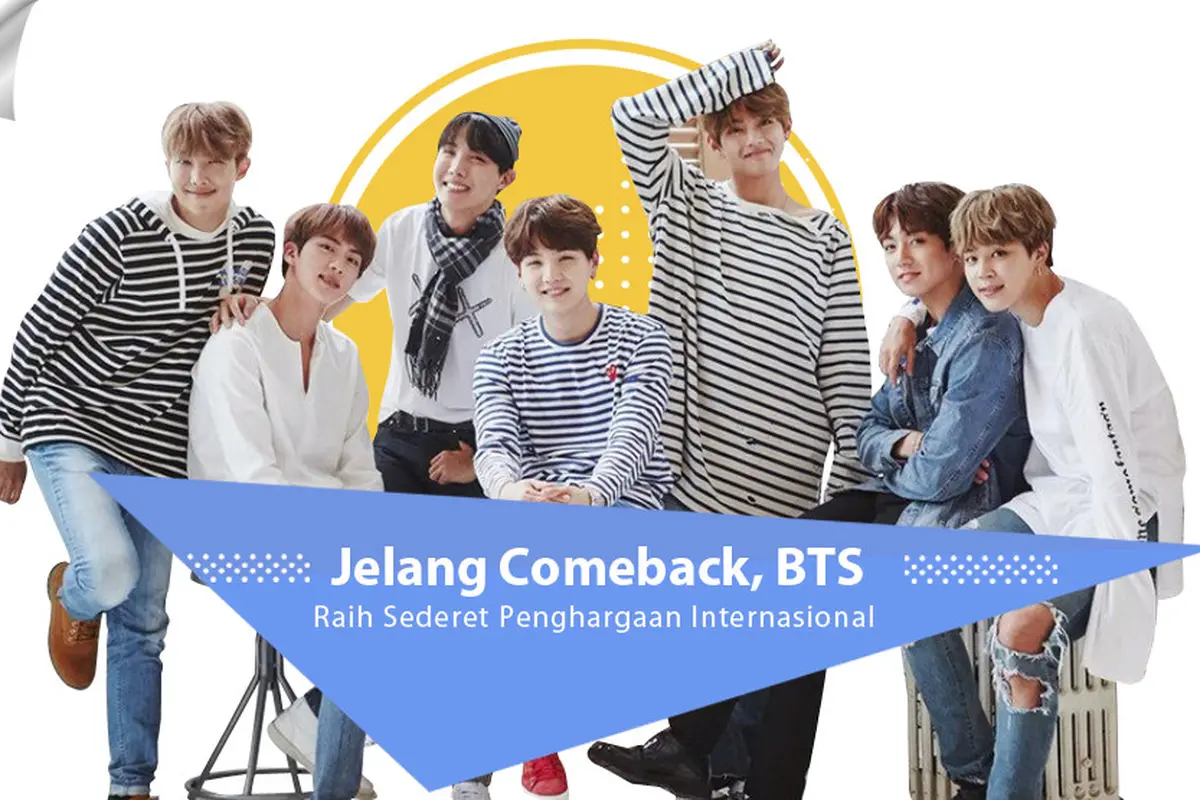 [Bintang] Jelang Comeback, BTS Raih Sederet Penghargaan Internasional 