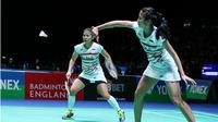Greysia Polii/Rizki Amelia Pradipta tersingkir dari ajang All England 2017, Kamis (9/3/2017), setelah kalah pada babak kedua. (PBSI)
