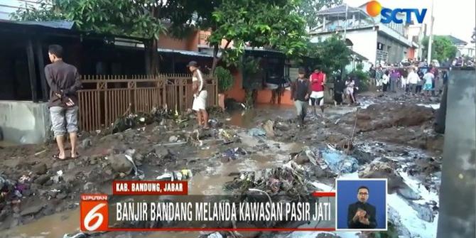 3 Warga Bandung Tewas Akibat Banjir Bandang