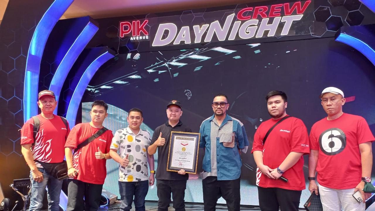 Ahmad Sahroni Bersama Sederet Influencer dan DNC Gelar Konvoi Mobil dan Motor Terbanyak di HUT RI ke-77, Pecahkan Rekor MURI