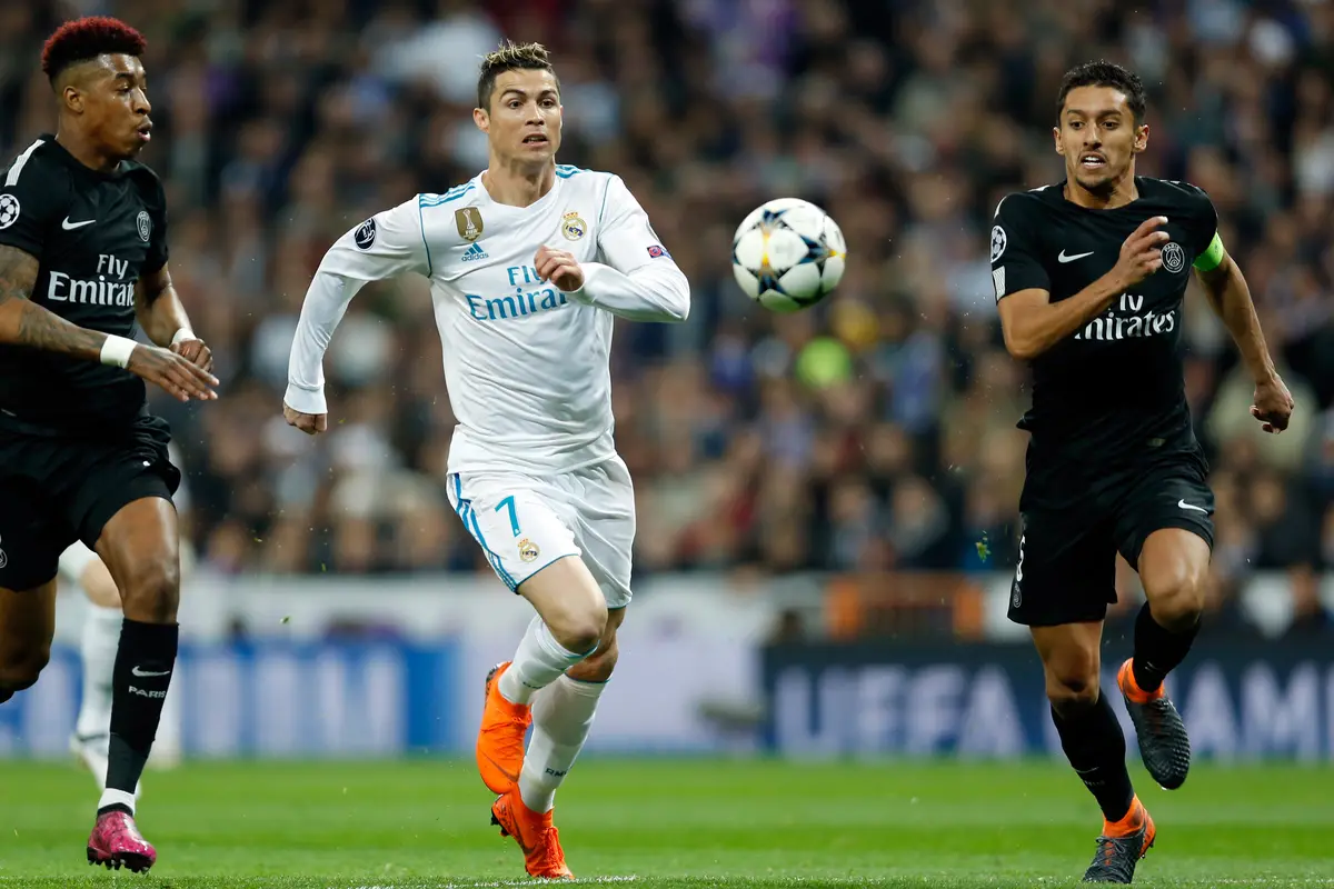 Dwigol Ronaldo Bawa Real Madrid Kalahkan PSG