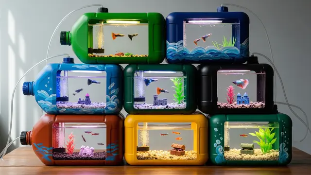 Kandang Pembesaran Ikan Hias Mini